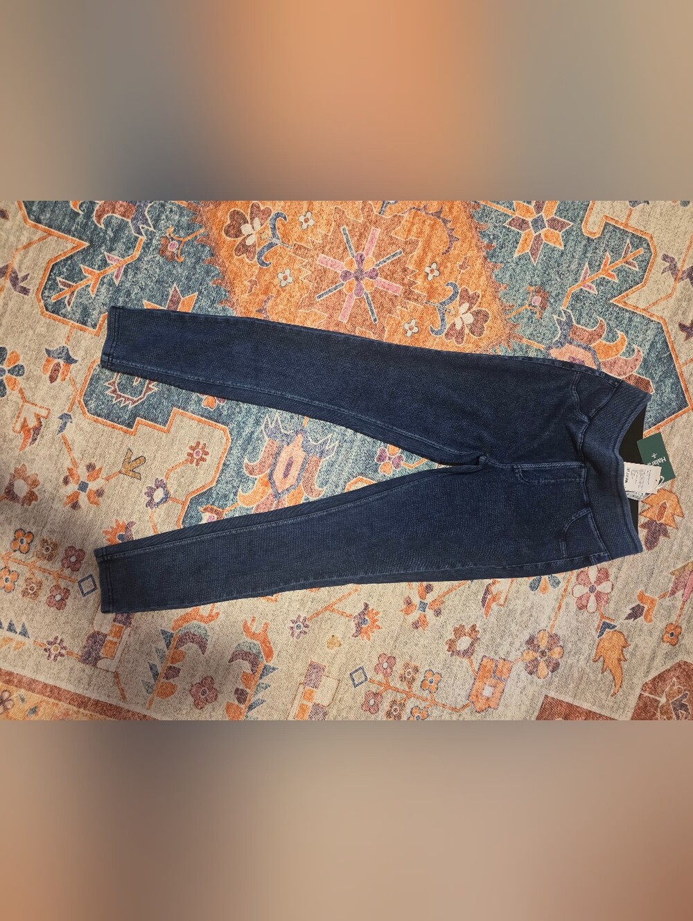 Halara Flex Denim Full Length Skinny Jeans in Blue Size Small NWT